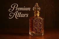 Premium Attars write text and make one Attar 
